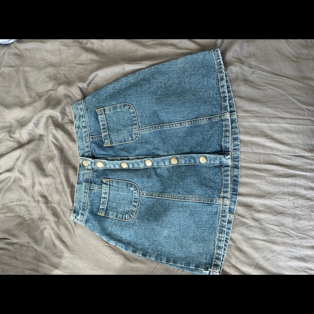 BDG denim skirt